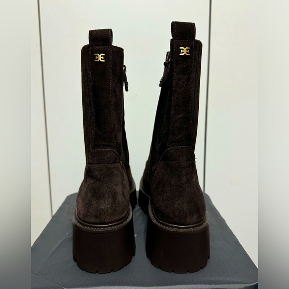 New Sam Edelman Women's Evina Combat Platform Boot - Picture 4 of 11